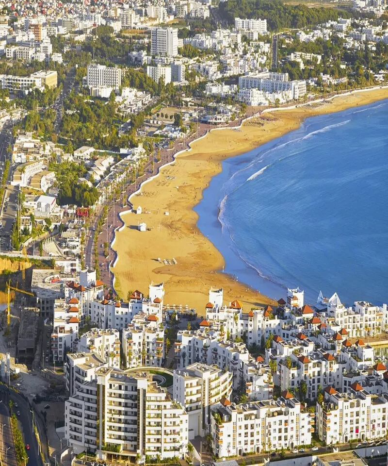 La città costiera di Agadir in Marocco, una città da visitare con i pacchetti vacanze in Marocco