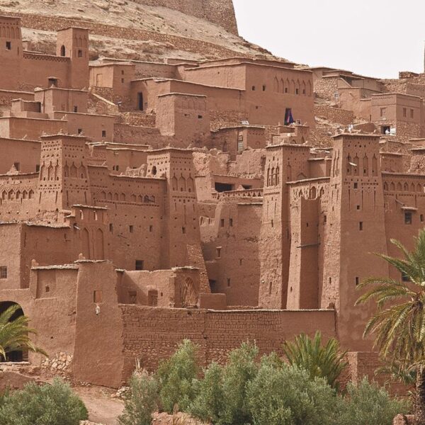 Ait BEnhaddou Fortress during the 5 days tour from Tangier