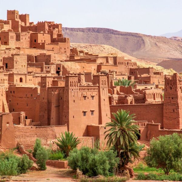 Kasbah Ait Benhaddou during 5-day Morocco tour from Marrakech to Fes