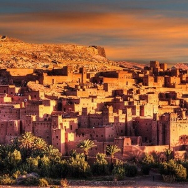 Kasbah of Ait Benhaddou in Morocco.