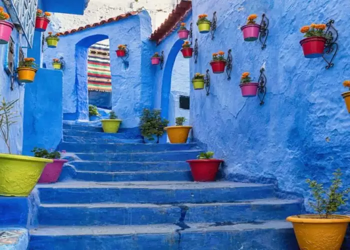 Chefchaouen con il Nostro Tour del Deserto di 5 Giorni da Tangeri a Marrakech