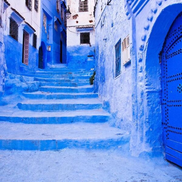 The blue city of Morocco, Chefchaouen.
