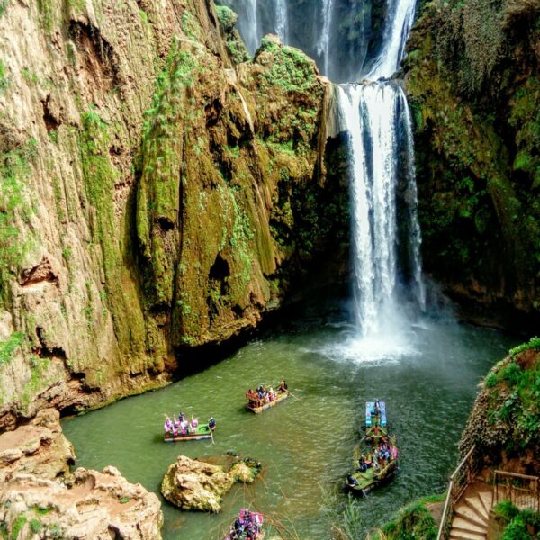 Ouzzoud waterfalls in Morocco: day trip from Marrakech.