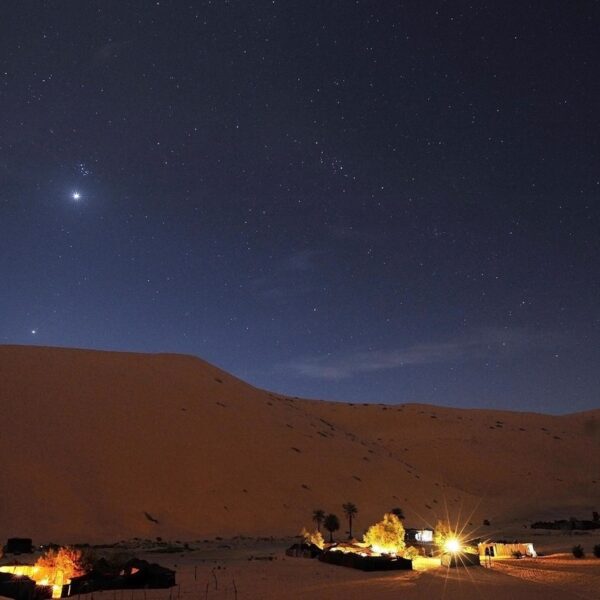 Desert Camps in Merzouga during the 6 days tour from Marrakech to the Sahara.