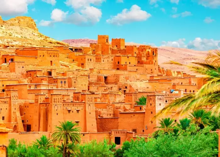 Ait Benhaddou Kasbah: one of the highlights of the 4 Day Fes to Marrakech Desert Tour.