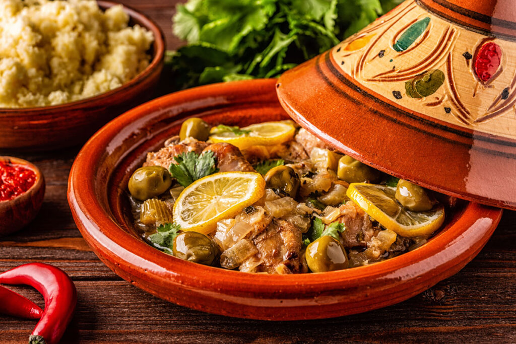 Moroccan food: the tagine dish