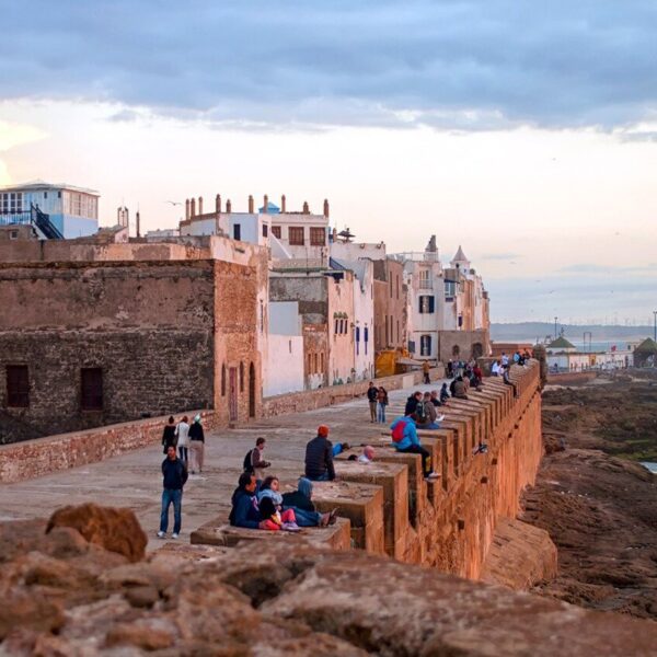 Essaouira city in the coast of Morocco during our 12-day tour from Casablanca.