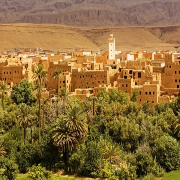 The valley of Tinghir in Morocco.