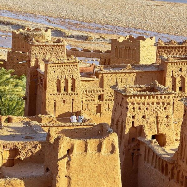 Kasbah Ait Benhaddou during 3 day Morocco tour itinerary