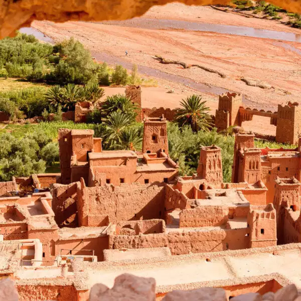 Kasbah de Ait Ben Haddou visitada durante el viaje de 7 días de Tánger a Marrakech por el desierto