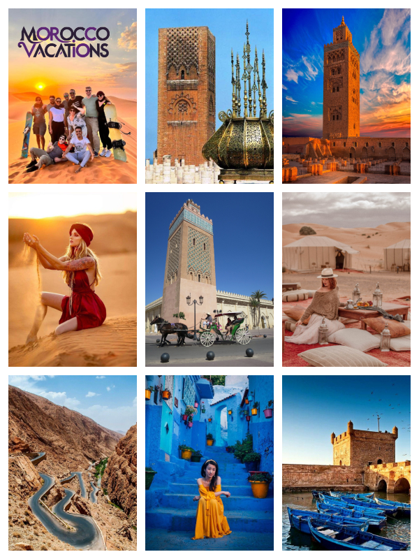Sites and attractions you will visit with Casablanca all-inclusive vacation packages