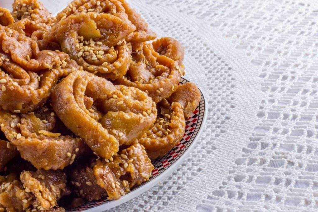 Chebakia sweets of Morocco