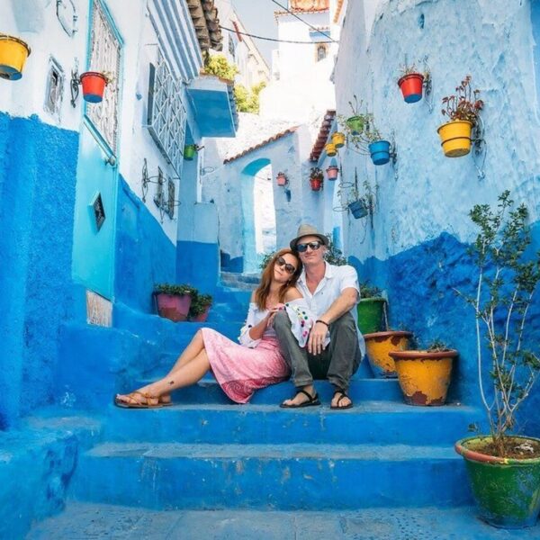Chefchaouen, a city to visit during the 7-day Morocco tour from Casablanca to Marrakech
