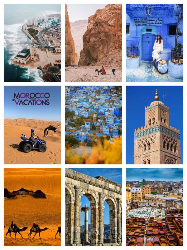 Sites and attractions you will visit with Essaouira all-inclusive vacation packages