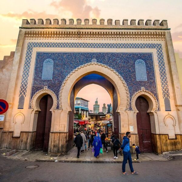 Bab Boujeloud, gate in Morocco to visit on a 5-day Morocco tour