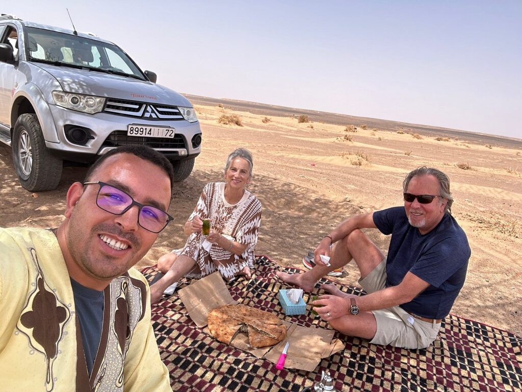 A private tour in Morocco and their local guide