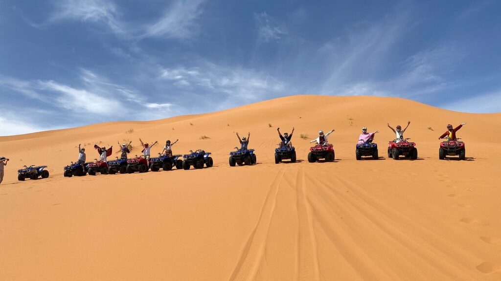 Avventura sulle dune di sabbia del Marocco