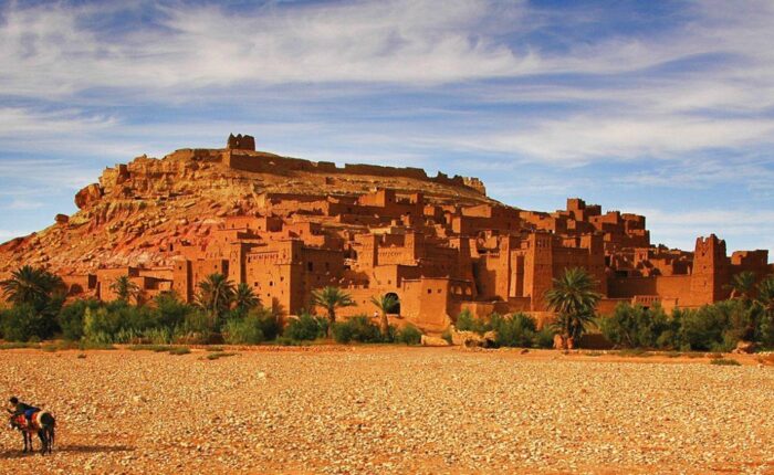 Kasbah di Ait Benhaddou con il tour di 7 giorni da Agadir al deserto di Merzouga e Marrakech.