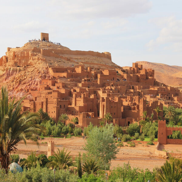 La Kasbah de Ait Benhaddou.