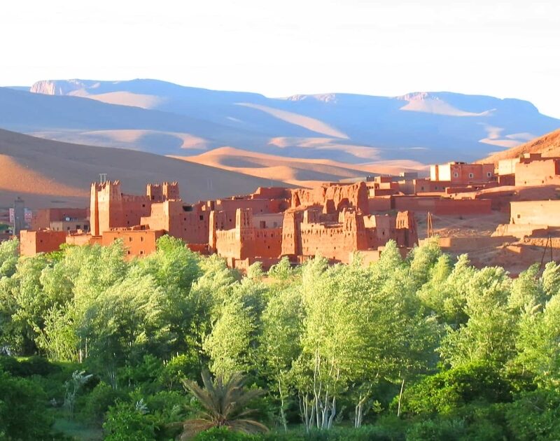 The valley of Dades: an attraction of the 5-day tour from Marrakech to Tangier.