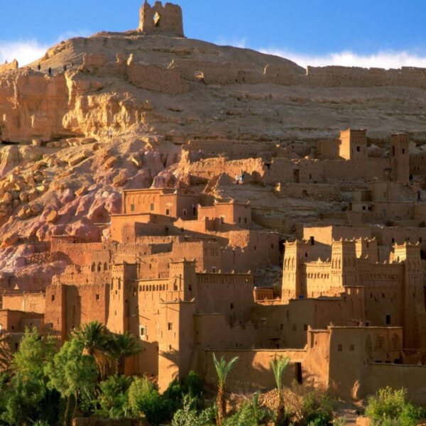 The fortress of ait Benhaddou.