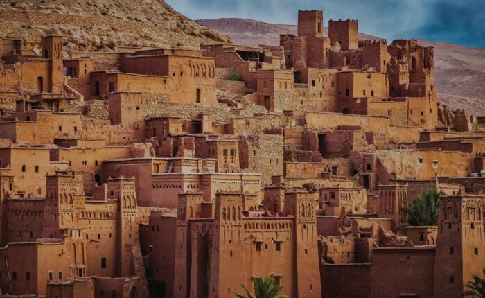 The Kasbah of Ait Benhaddou during the 11-day Morocco tour from Casablanca.