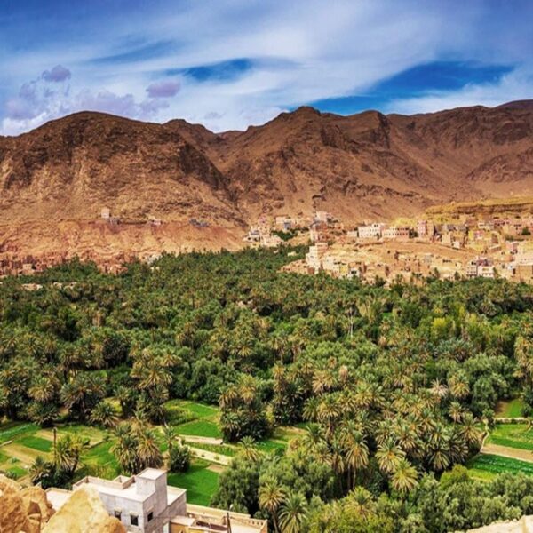 The valley of Dades in Boumalne.