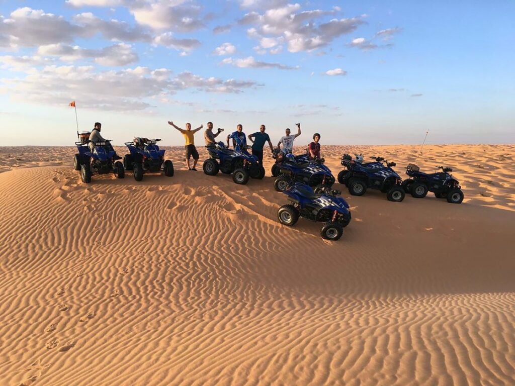 Quad tour in Merzouga or Zagora desert, Morocco