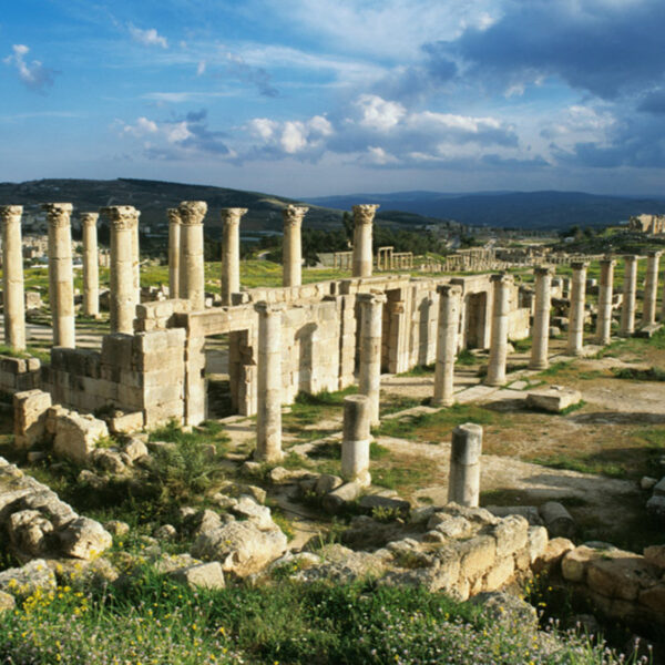 Le rovine romane di Volubilis: sito importante del tour del deserto di 5 giorni da Fes a Marrakech.