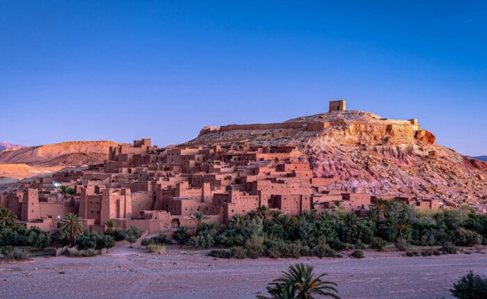 La Kasbah de AIt Bnhaddou durante la excursión de un día desde Marrakech.