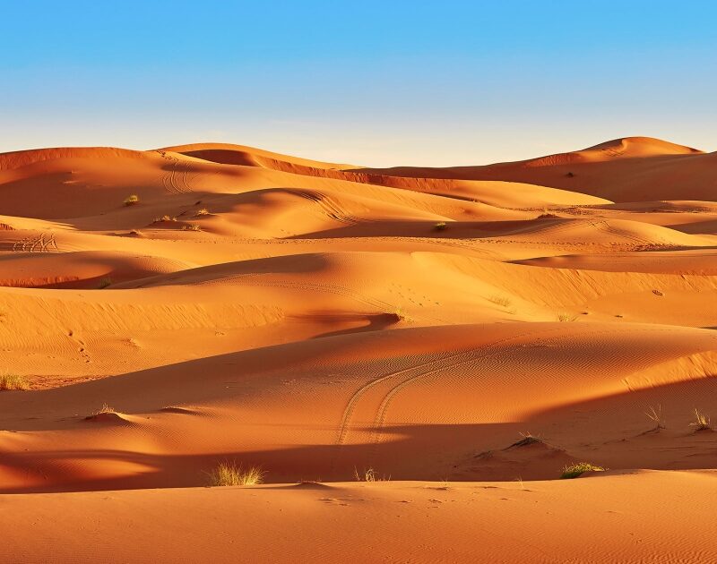 Deserto del Sahara di Merzouga durante il tour di 3 giorni da Essaouira.