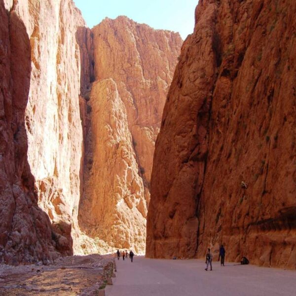 Todra Gorges: an attraction of the 6-day desert tour from Essaouira.