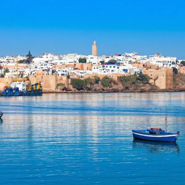 Rabat's river in Morocco.